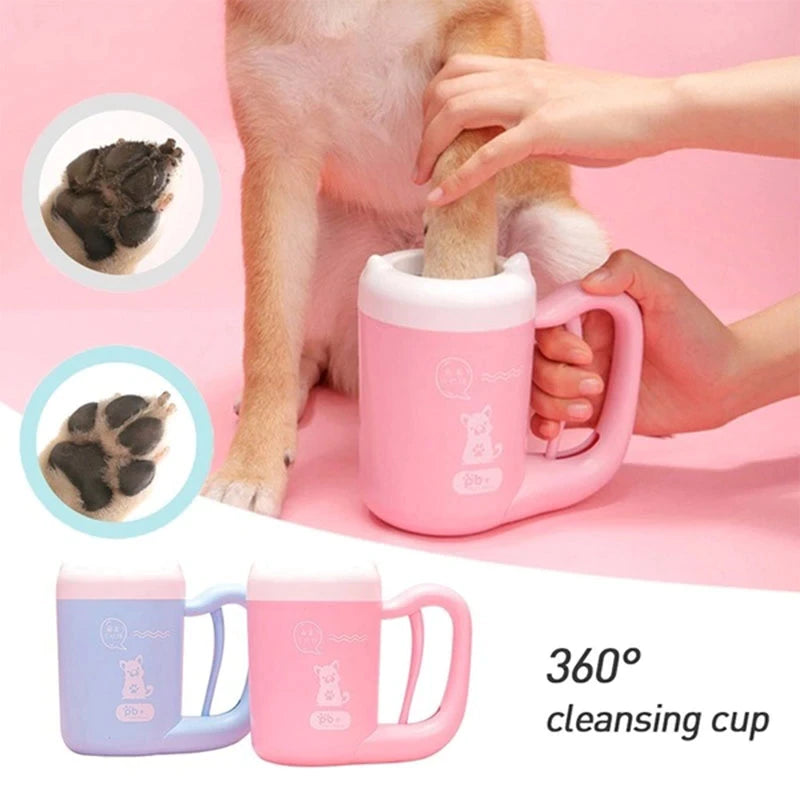 Pet Foot Washing Cup – Portable Paw Cleaner for Dogs & Cats