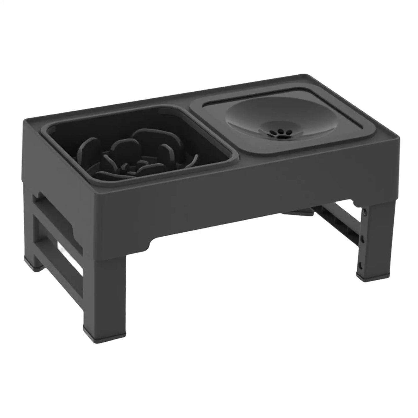 Elevated Mess-Free Dog Bowl – Stable Raised Feeding Bowl for Cleaner Mealtimes