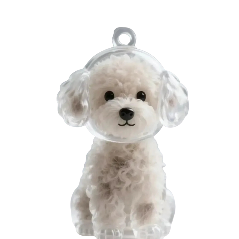 Pet Hair Keychain