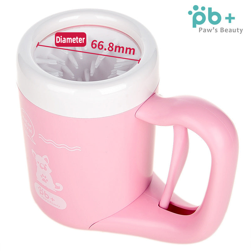 Pet Foot Washing Cup – Portable Paw Cleaner for Dogs & Cats