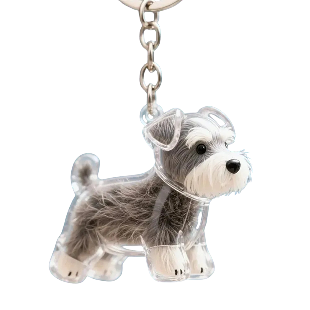 Pet Hair Keychain